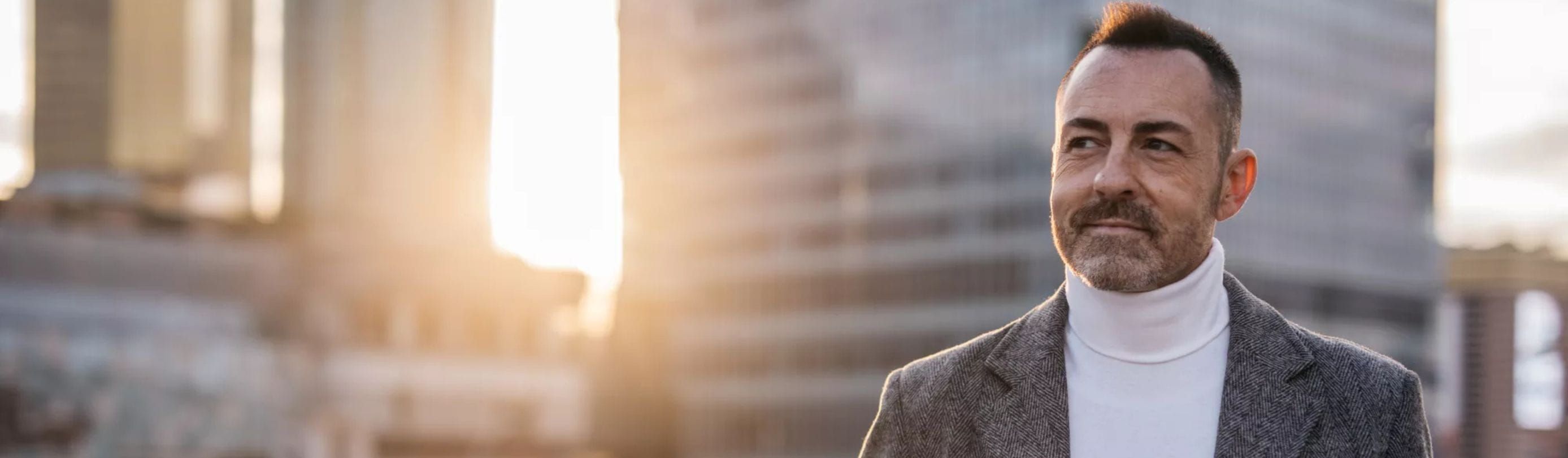 Business man walking